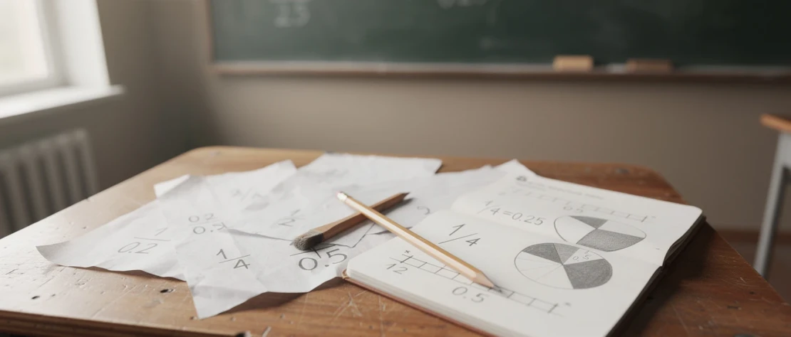 confusion décimaux fractions